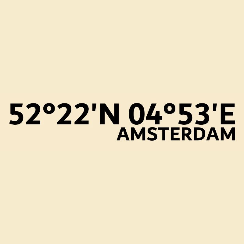 Amsterdam Coordinates