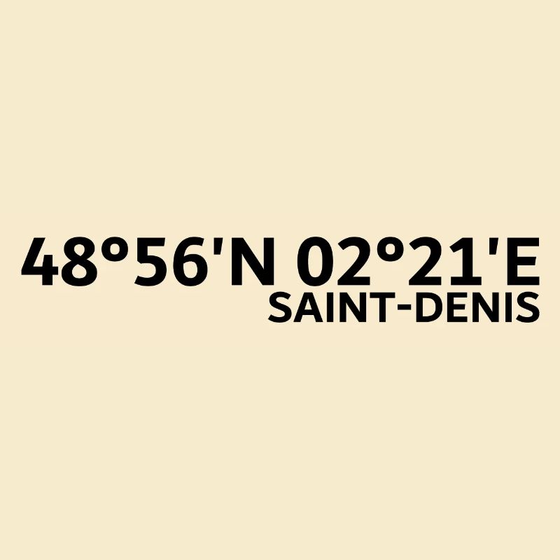Saint-Denis coordinates