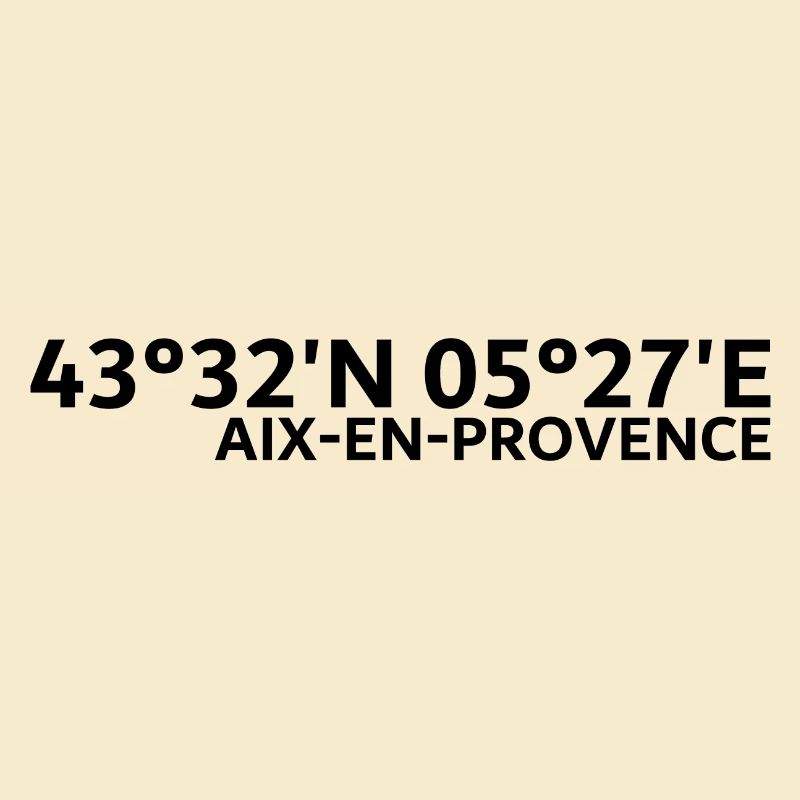 Coordonnées d’Aix-en-Provence
