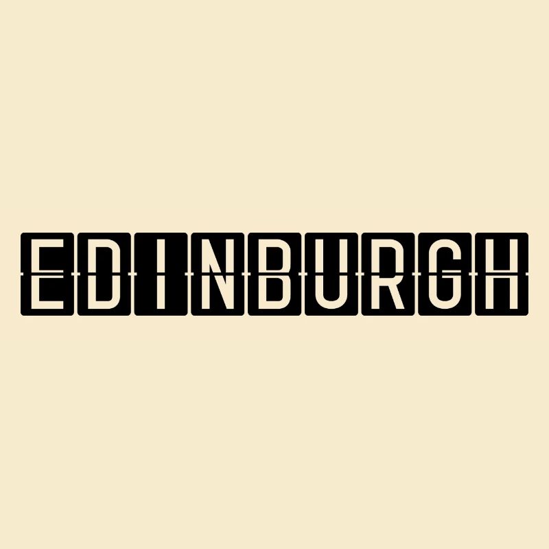 Edinburgh Flughafentafel