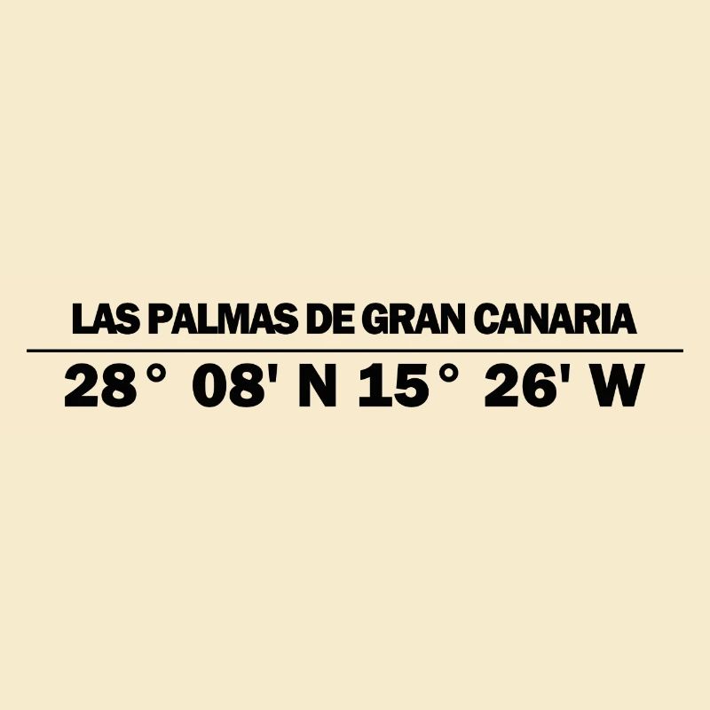 Coordonnées de Las Palmas de Gran Canaria