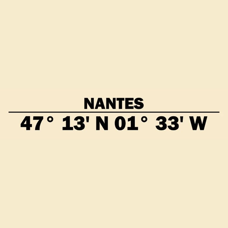 Nantes coordinates