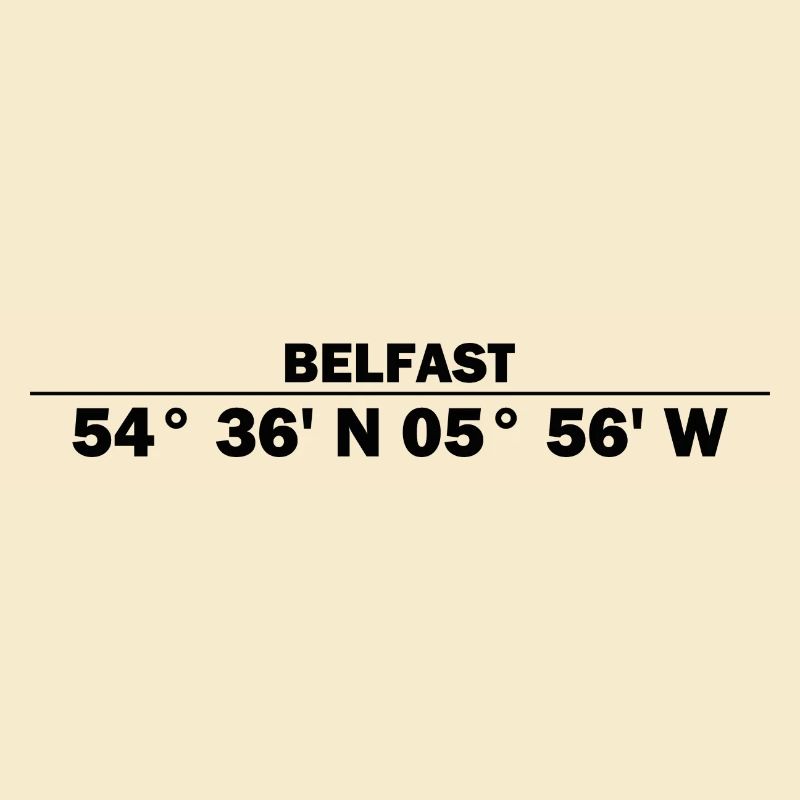 Belfast coordinates
