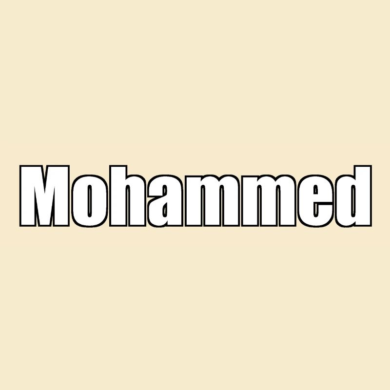 Muhammad - (Menschenname)