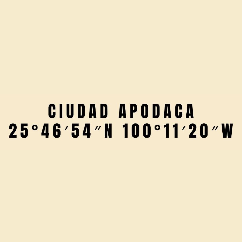 Ciudad Apodaca, Mexico Coordinates