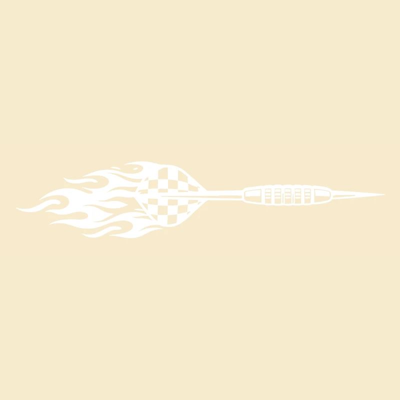 Symbole de fléchette Feu