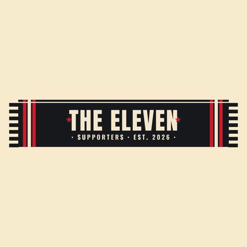 Die Elf — Design des Stützerschals