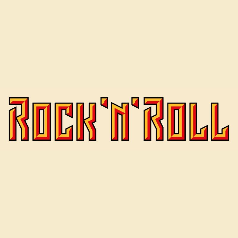 Rock ’n’ Roll Lettering (3D / 3C)