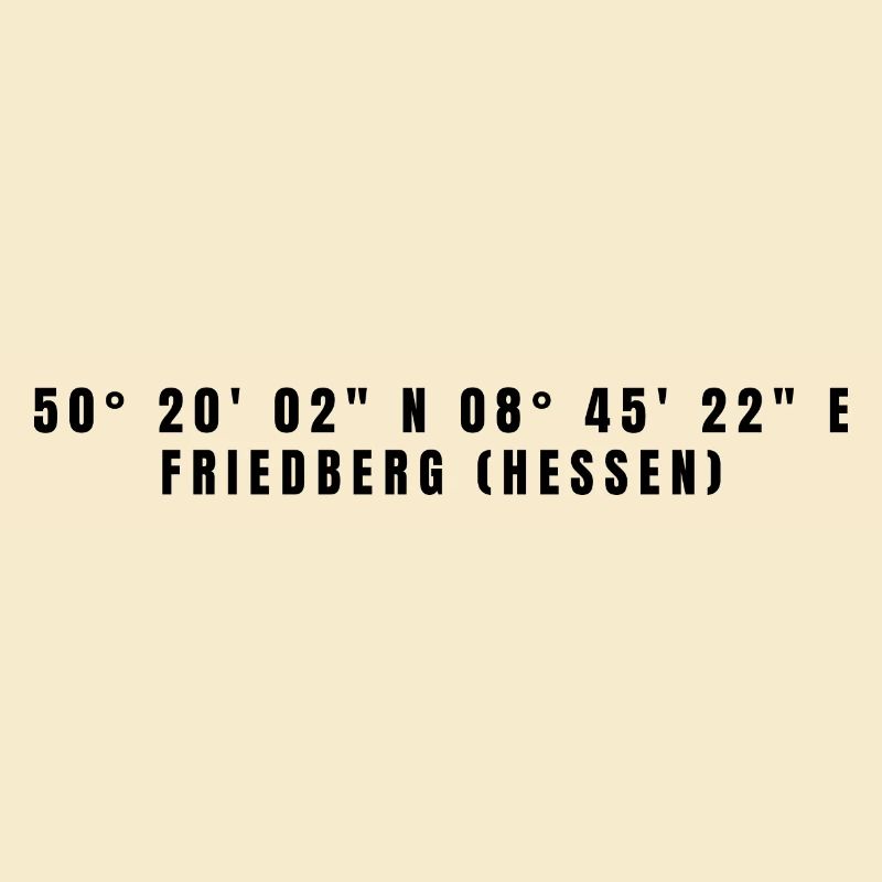 Friedberg (Hesse) Hesse Coordinates
