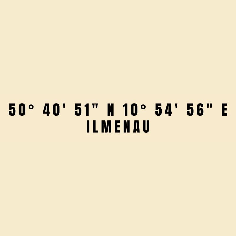 Ilmenau, Thuringia Coordinates