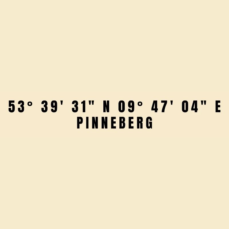Pinneberg Schleswig-Holstein Coordinates