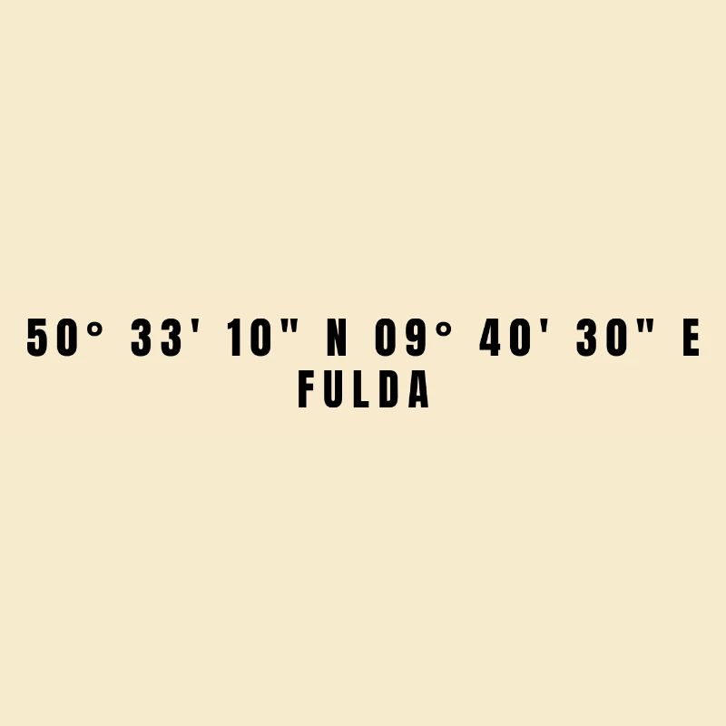 Fulda Hesse Coordinates
