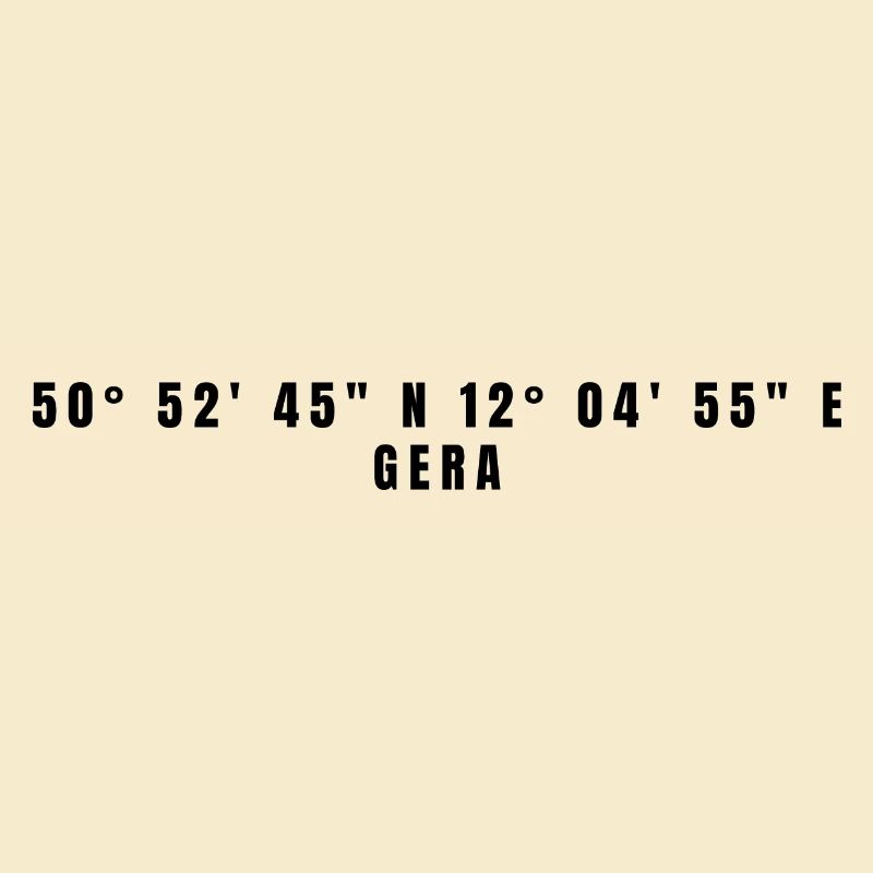 Gera, Thuringia Coordinates