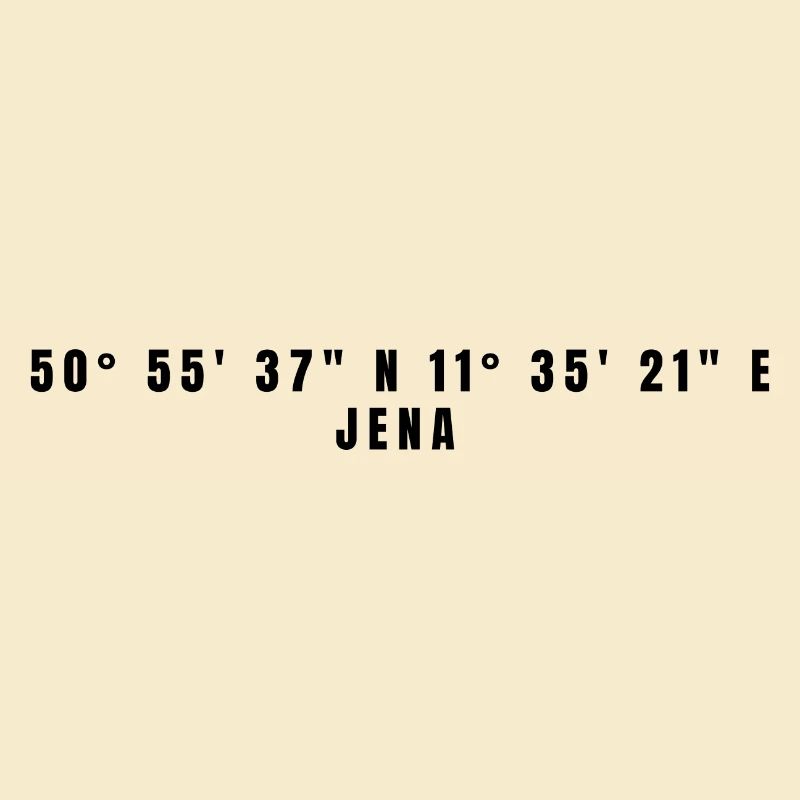 Jena, Thuringia Coordinates