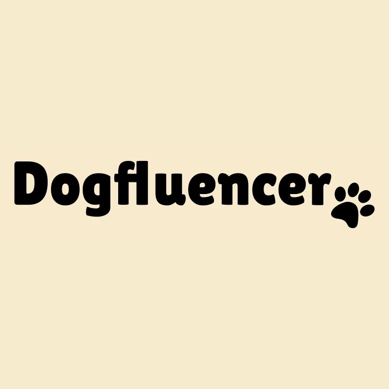 Dogfluencer Influencer Design Geschenk