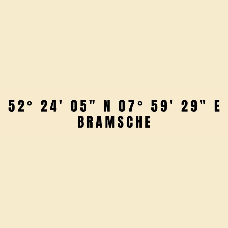Coordonnées Bramsche Basse-Saxe
