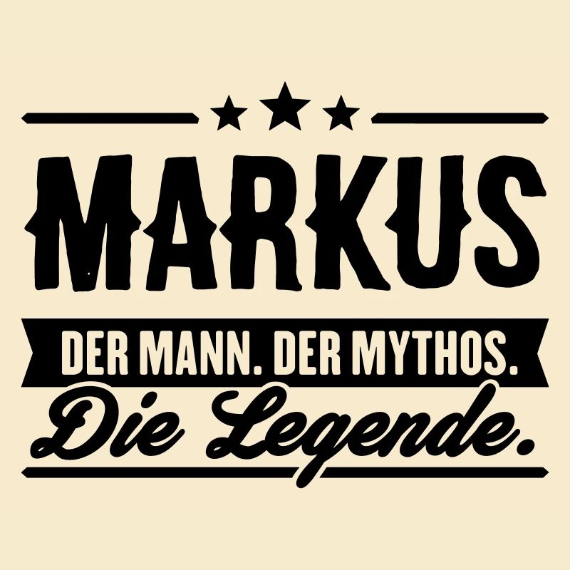 Man Myth Legend Markus