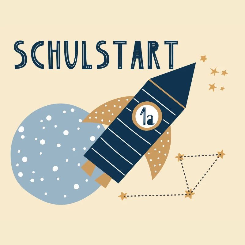 Schulstart Rakete 1a