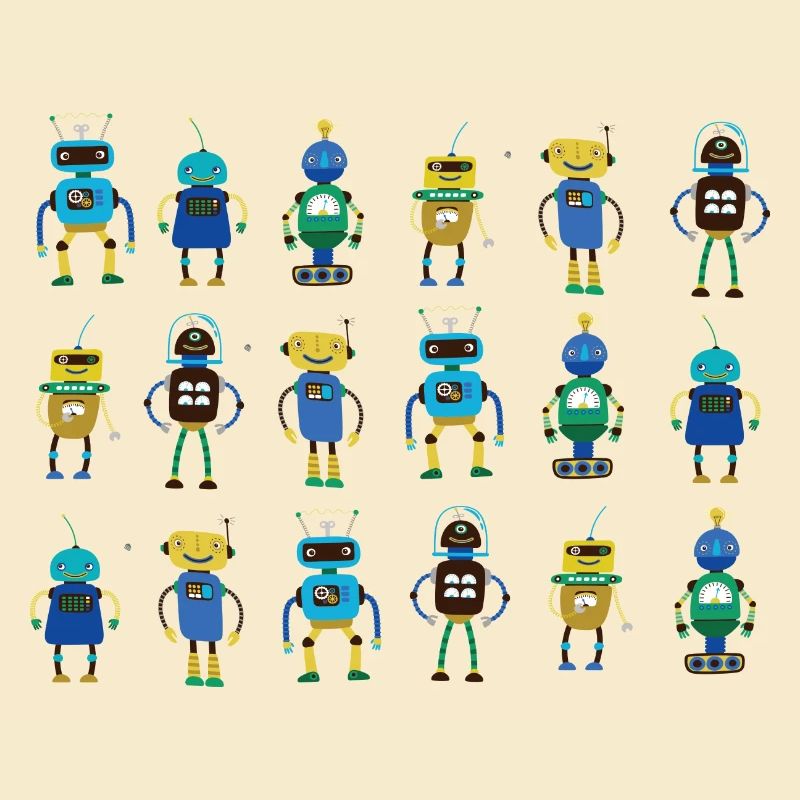 Petits robots, drôles de petits robots