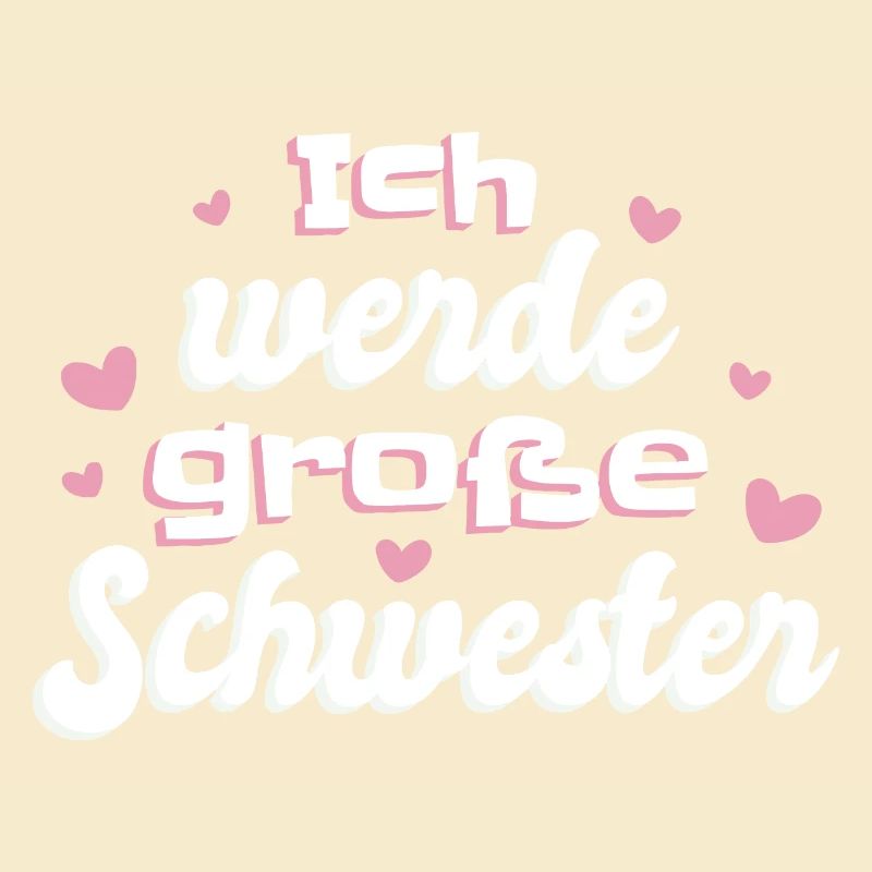 Liebevolle Schwester Botschaft