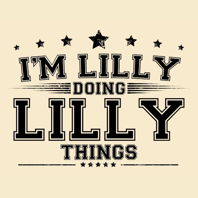 i’m Lilly doing Lilly things