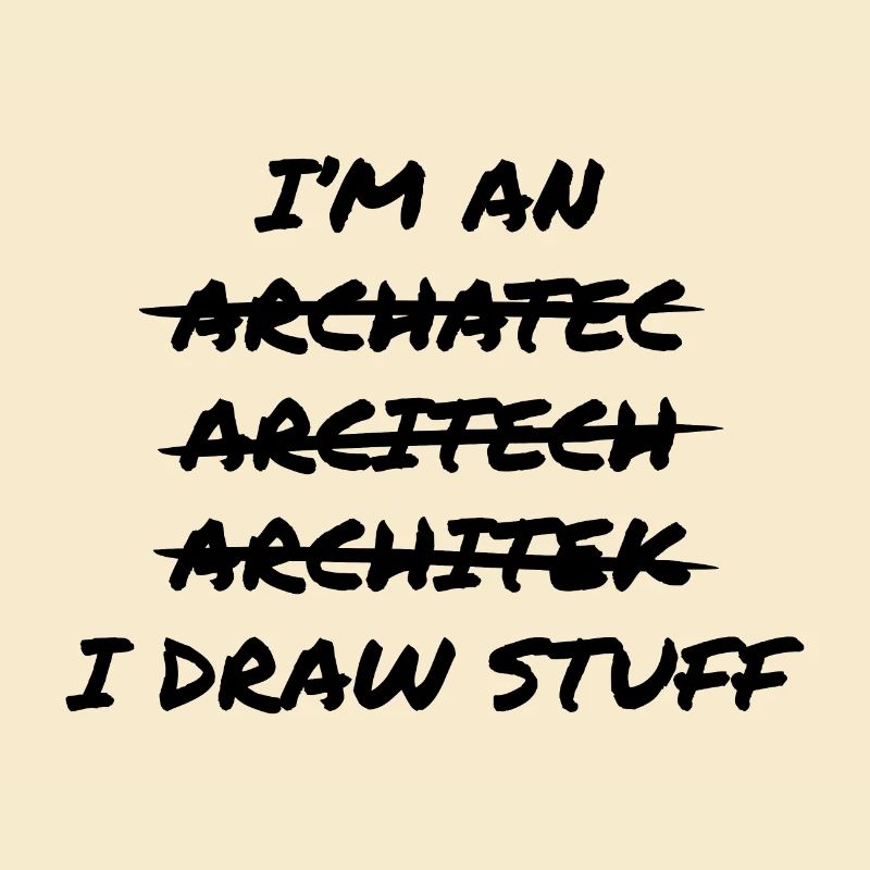 Dessiner des trucs d’architecte