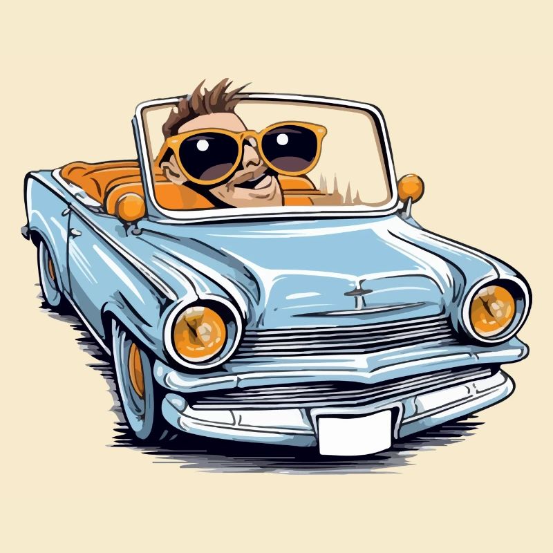 Marc im Cabrio