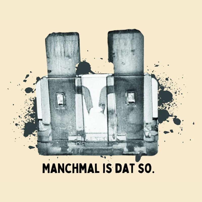 Sicherung durch - manchmal is dat so.