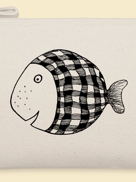 Dicker Fisch kariert