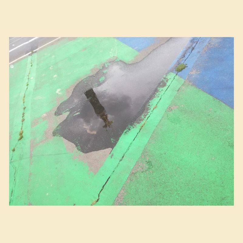 CSD Berlin (mirrored Victory Column in the puddle)