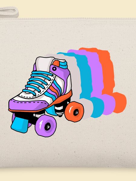 Rollschuh Schlittschuhläufer