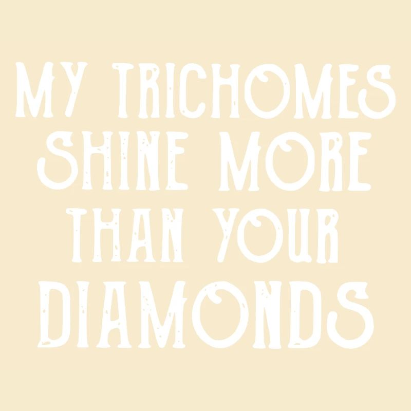 Trichomes Shine Over Diamonds