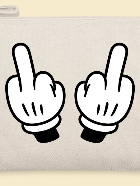 Mittelfinger Hand Comic