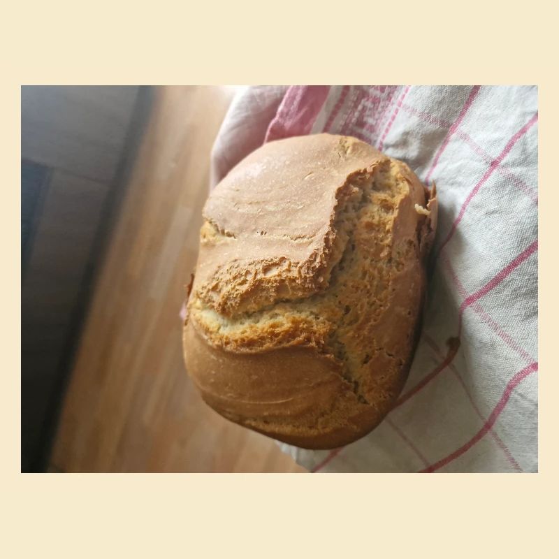 Golden crust rustic bread
