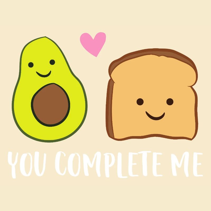You Complete Me Avocado Toast