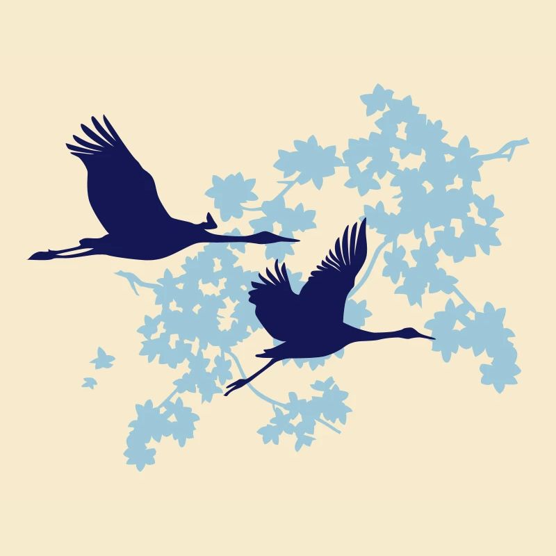 Flora und Fauna - 2 Kraniche