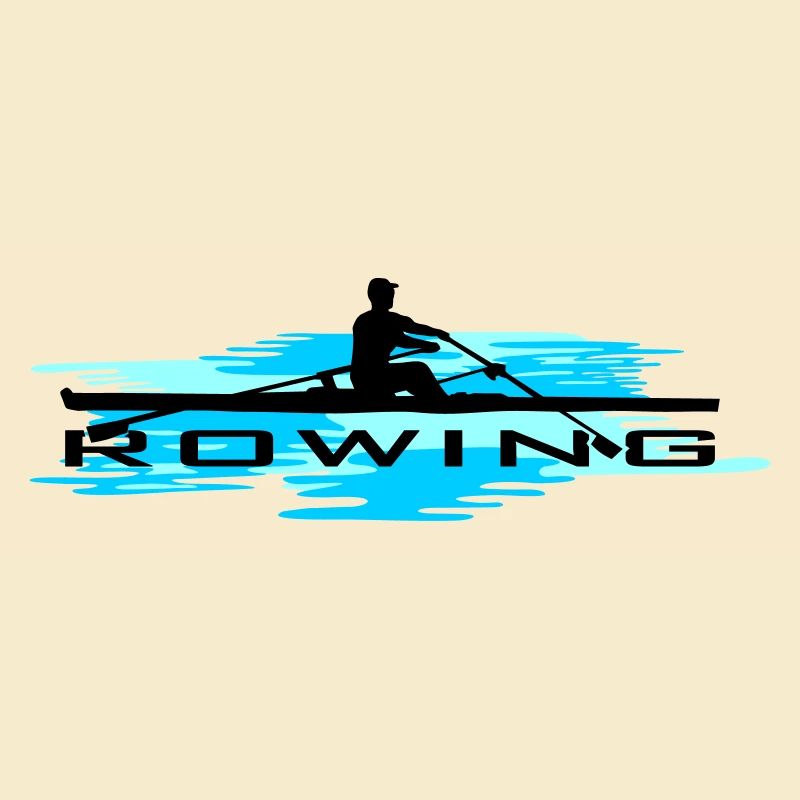 Aviron, rameur et eau