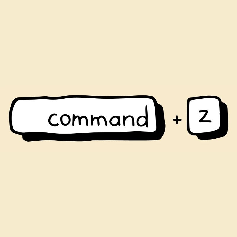 command + Z