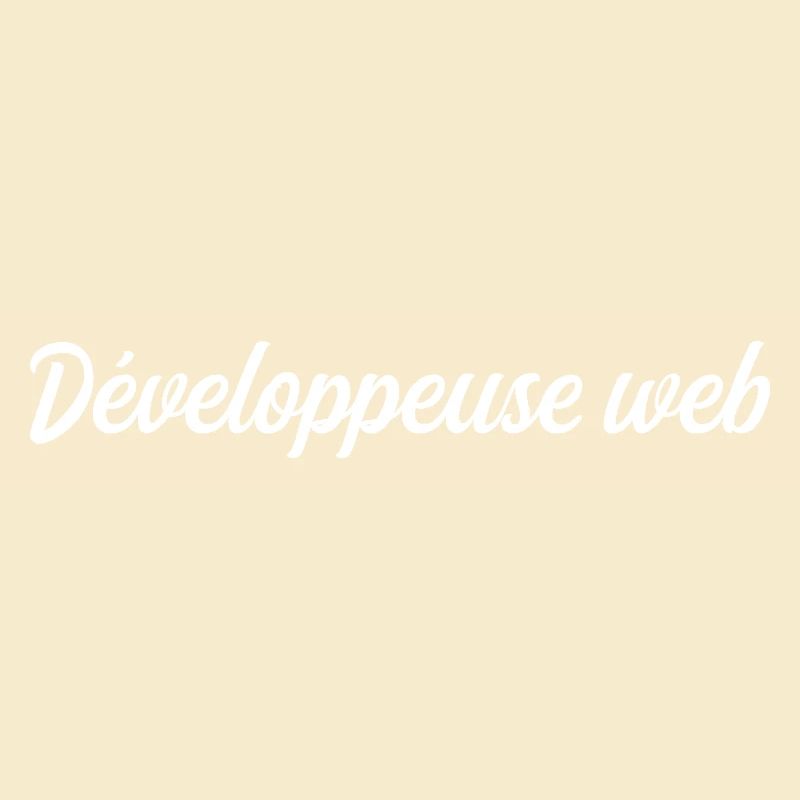 Développeuse Web