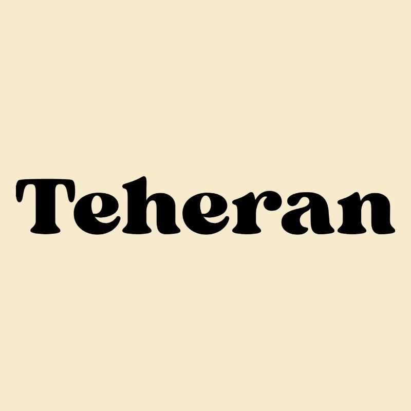 Tehran Lettering Design