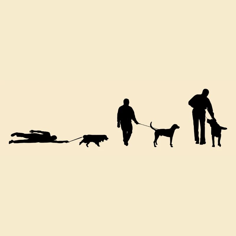 Gassi gehen Hund Evolution