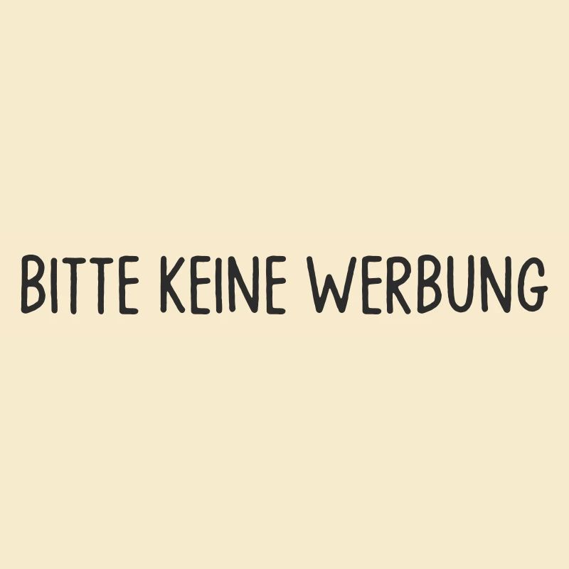 Bitte keine Werbung