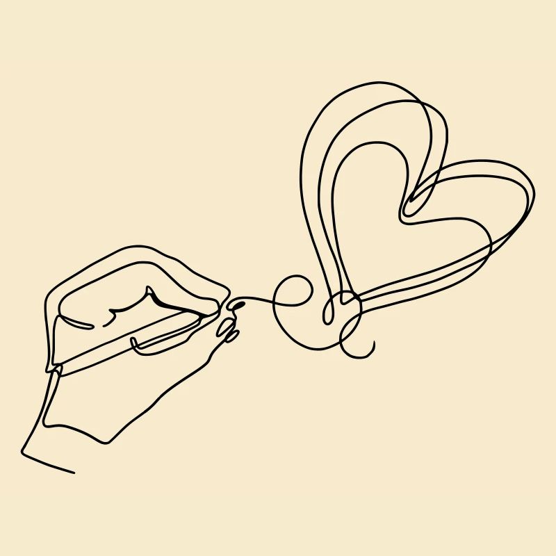 Drawing the Love