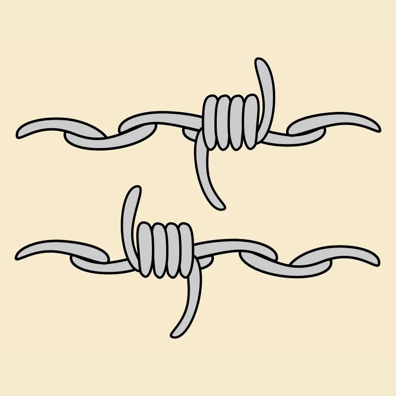 Barbed wire