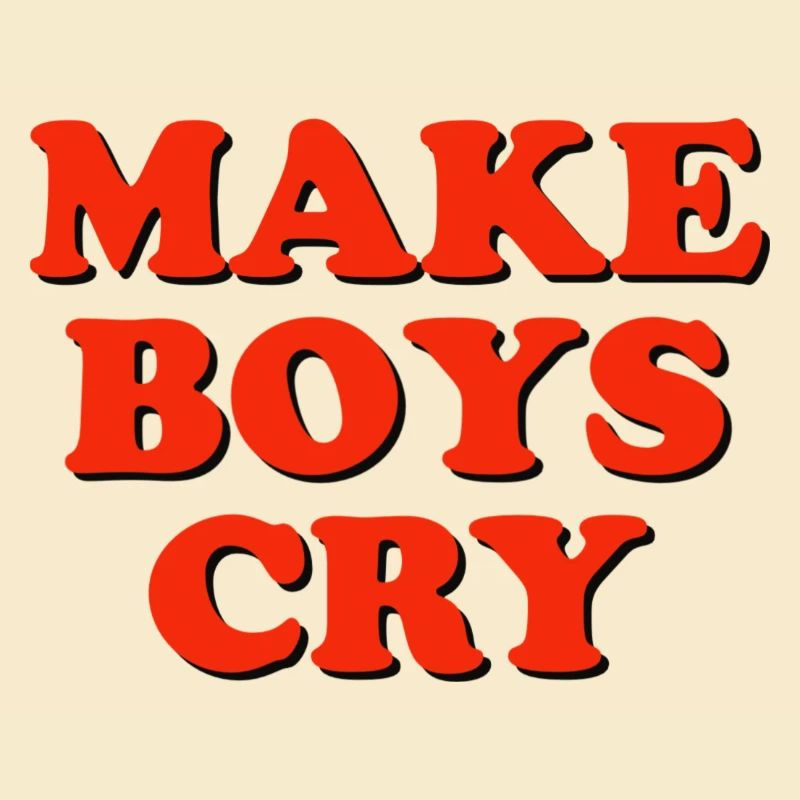 make boys cry