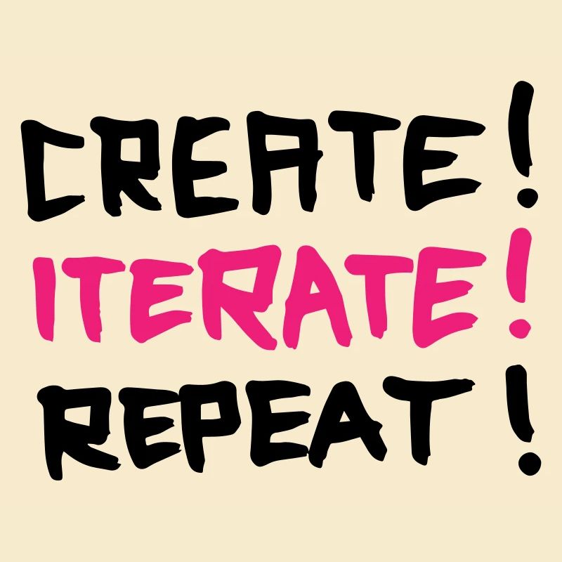 Create Iterate Repeat