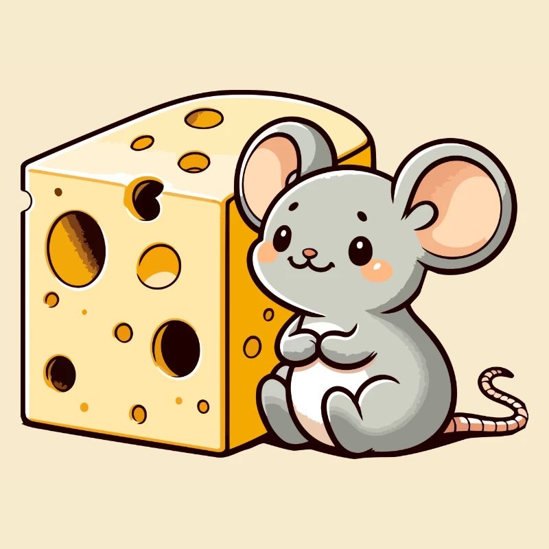 Cheese Lover Mouse: The Tiny Gourmet