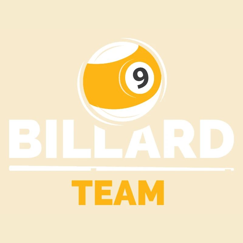 Conception du logo de l’équipe de billard à 9 boules