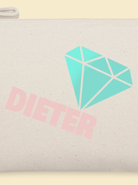 Funkelnder Diamant mit Dieter