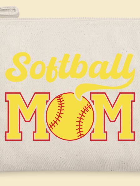 Softball Mama Retro Logo